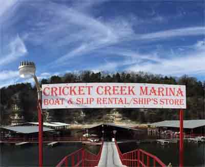 Cricket Creek Marina On Table Rock Lake a Full Service Marina Branson Area